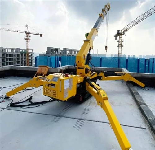 Kren Labah-labah: Kren Crawler Mini Direka Untuk Tapak Binaan Sempit & Terhad